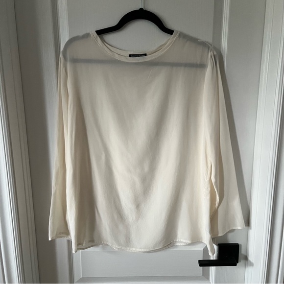 American Apparel Silk Blouse M - Picture 1 of 1